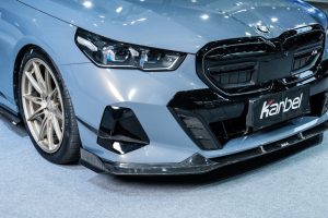 ลิ้นหน้า Carbon Fiber BMW i5 xDrive40/M60 540i/550e xDrive G60 G61 ทรง Karbel V1