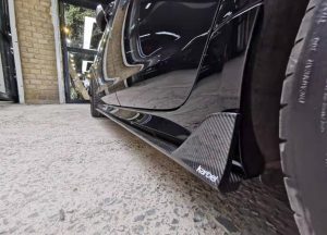 สเกิร์ตข้าง Carbon Fiber Audi S6 A6 S-Line A6 Avant A6 C7.5 ทรง Karbel S-Line ปี 2016-2018
