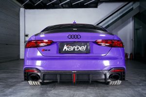 ดิฟฟิวเซอร์ Carbon Fiber Audi RS5 B9.5 ทรง Karbel Dry Carbon ปี 2020-2025