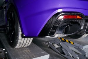 ดิฟฟิวเซอร์ Carbon Fiber Audi RS5 B9.5 ทรง Karbel Dry Carbon ปี 2020-2025
