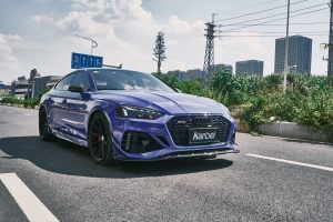 กันชน Carbon Fiber Audi RS5 B9.5 ทรง Karbel Dry Carbon ปี 2020-2025