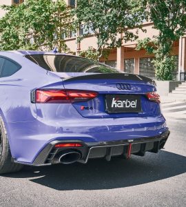 ดิฟฟิวเซอร์ Carbon Fiber Audi RS5 B9.5 ทรง Karbel Dry Carbon ปี 2020-2025