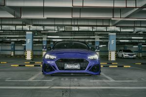 ชิ้นตกแต่งคาร์บอน Carbon Fiber Audi RS5 S5 A5 B9 B9.5 ทรง Karbel ปี 2017-2025