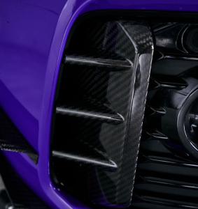 ชิ้นตกแต่งคาร์บอน Carbon Fiber Audi RS5 B9.5 ทรง Karbel Dry Carbon ปี 2020-2025 (Fog Light Trim Overlay)