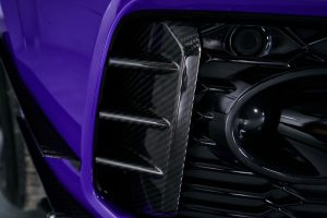 ชิ้นตกแต่งคาร์บอน Carbon Fiber Audi RS5 B9.5 ทรง Karbel Dry Carbon ปี 2020-2025 (Fog Light Trim Overlay)