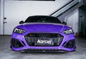 ชุดแต่งรอบคัน Carbon Fiber Audi RS5 B9.5 ทรง Karbel Dry Carbon ปี 2020-2025
