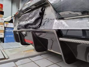 ดิฟฟิวเซอร์ Carbon Fiber Volkswagen Golf GTI MK7.5 ทรง Karbel Dry Carbon