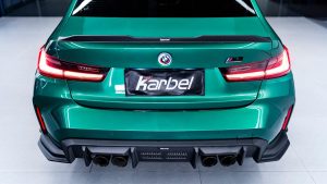 ดิฟฟิวเซอร์ Carbon Fiber BMW M3 G80 ทรง Karbel V2 ปี 2021-ON