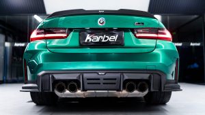 ดิฟฟิวเซอร์ Carbon Fiber BMW M3 G80 ทรง Karbel V2 ปี 2021-ON