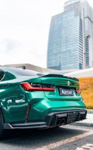 ดิฟฟิวเซอร์ Carbon Fiber BMW M3 G80 ทรง Karbel V2 ปี 2021-ON