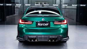 ดิฟฟิวเซอร์ Carbon Fiber BMW M3 G80 ทรง Karbel V2 ปี 2021-ON