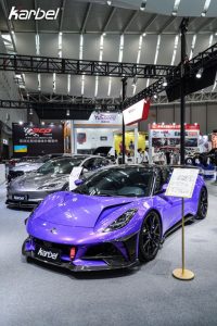 กันชน Carbon Fiber Lotus Emira 3.6 V6 2.0 Four-cylinder ทรง Karbel V6 Dry Carbon ปี 2022-ON
