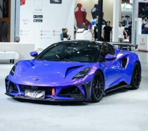 สเกิร์ตข้าง Carbon Fiber Lotus Emira 3.6 V6 2.0 Four-cylinder ทรง Karbel V6