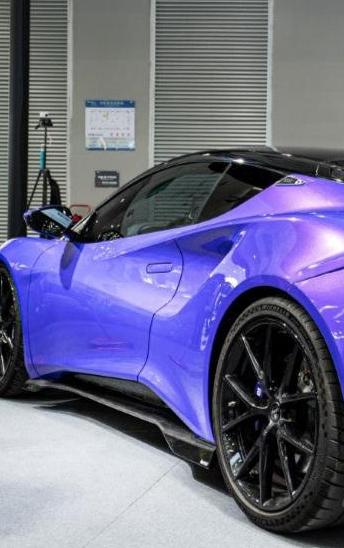 สเกิร์ตข้าง Carbon Fiber Lotus Emira 3.6 V6 2.0 Four-cylinder ทรง Karbel V6