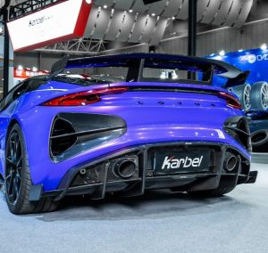 ดิฟฟิวเซอร์ Carbon Fiber Lotus Emira 3.6 V6 2.0 Four-cylinder ทรง Karbel V6