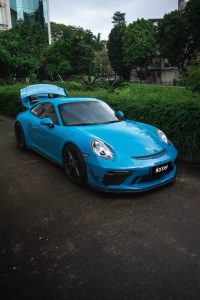 Bumper Carbon Fiber Porsche 911 991.2 GT3 style Karbel(Front Bumper Canards)