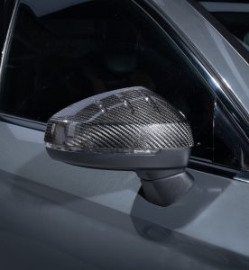 ครอบกระจกมองข้าง Carbon Fiber Audi RS3 S3 A3 8V.5 Without Blind Assist ทรง Karbel Dry Carbon ปี 2017-2020