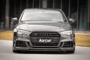 ครอบกระจกมองข้าง Carbon Fiber Audi RS3 S3 A3 8V.5 Without Blind Assist ทรง Karbel Dry Carbon ปี 2017-2020