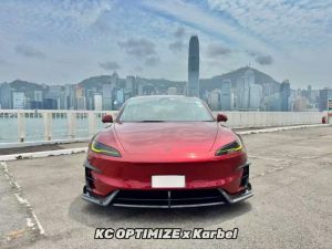คาร์นาด Carbon Fiber Tesla Model 3 Highland Performance ทรง Karbel Dry Carbon ปี 2024-ON