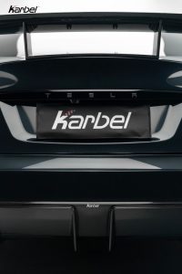 ดิฟฟิวเซอร์ Carbon Fiber Tesla Model S 3rd Gen Late ทรง Karbel Dry Carbon ปี 2021-ON