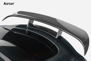 สปอยเลอร์ Carbon Fiber Tesla Model S 3rd Gen Late ทรง Karbel Dry Carbon ปี 2021-ON