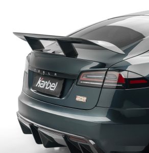 สปอยเลอร์ Carbon Fiber Tesla Model S 3rd Gen Late ทรง Karbel Dry Carbon ปี 2021-ON