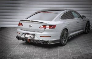 สปอยเลอร์ Carbon Fiber Volkswagen Arteon CC SE R-Line/SEL/SEL Premium/R-Line ทรง Karbel Dry Carbon ปี 2019-2023