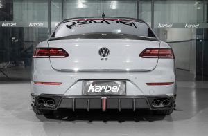 สปอยเลอร์ Carbon Fiber Volkswagen Arteon CC SE R-Line/SEL/SEL Premium/R-Line ทรง Karbel Dry Carbon ปี 2019-2023