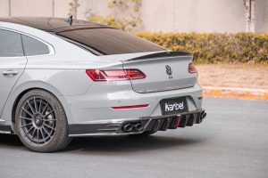 สปอยเลอร์ Carbon Fiber Volkswagen Arteon CC SE R-Line/SEL/SEL Premium/R-Line ทรง Karbel Dry Carbon ปี 2019-2023