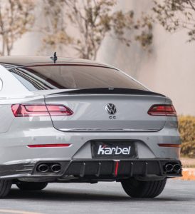 สปอยเลอร์ Carbon Fiber Volkswagen Arteon CC SE R-Line/SEL/SEL Premium/R-Line ทรง Karbel Dry Carbon ปี 2019-2023