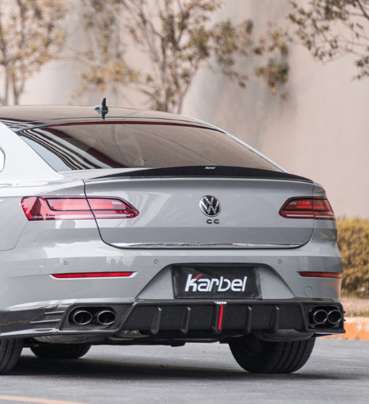 สปอยเลอร์ Carbon Fiber Volkswagen Arteon CC SE R-Line/SEL/SEL Premium/R-Line ทรง Karbel Dry Carbon ปี 2019-2023