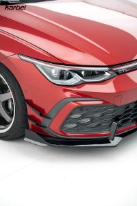 ลิ้นหน้า Carbon Fiber Volkswagen GTI MK8 ทรง Karbel V2 Dry Carbon ปี 2022-2024