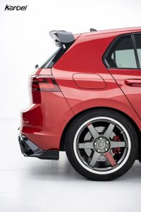 สปอยเลอร์หลังคา Carbon Fiber Volkswagen Golf GTI / R-line MK8 MK8.5 ทรง Karbel V2 Dry Carbon ปี 2022-ON