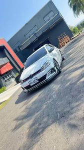 สเกิร์ตข้าง Carbon Fiber Volkswagen Golf GTI Golf R MK7.5 ทรง Karbel