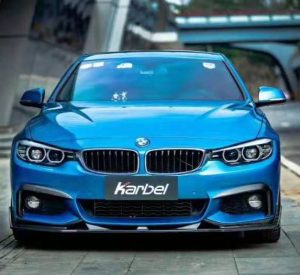 ลิ้นหน้า Carbon Fiber BMW 4 Series 440 435 430 428 F32 / F33 ทรง Karbel Dry Carbon ปี 2014-2020