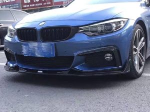 ลิ้นหน้า Carbon Fiber BMW 4 Series 440 435 430 428 F32 / F33 ทรง Karbel Dry Carbon ปี 2014-2020