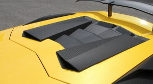 ช่องดักลมหลังคา Lamborghini Aventador SV Novitec