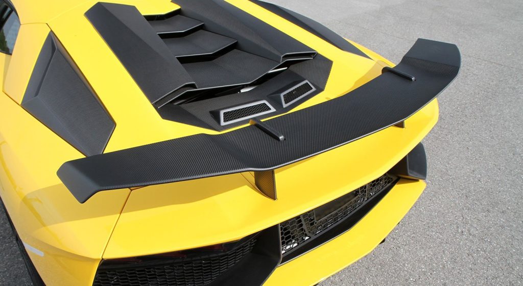 สปอยเลอร์ท้าย Lamborghini Aventador SV Novitec