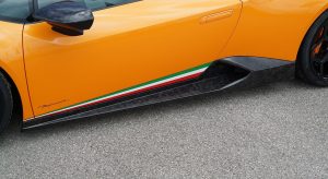 สเกิร์ตข้าง Lamborghini Huracan Performante Novitec