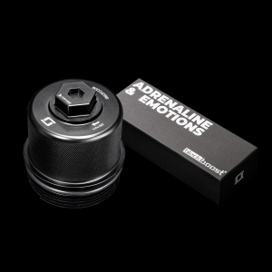 ชิ้นส่วนเพิ่มสมรรถนะ M157 Billet Oil Filter Cap BlackBoost