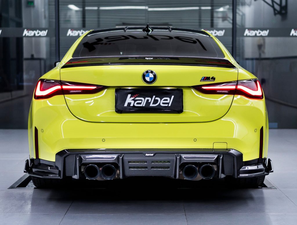 ดิฟฟิวเซอร์ Carbon Fiber BMW M4 G82 / G83 ทรง Karbel ปี 2021-ON