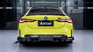 สปอยเลอร์ Carbon Fiber BMW M4 G82 4 Series G22 430i M440i ทรง Karbel