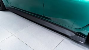 สเกิร์ตข้าง Carbon Fiber BMW M3 G80 ทรง Karbel V2 ปี 2021-ON