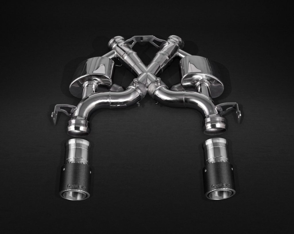 ชุดท่อไอเสีย Mclaren 675LT Capristo Valved Exhaust + Tips CES3