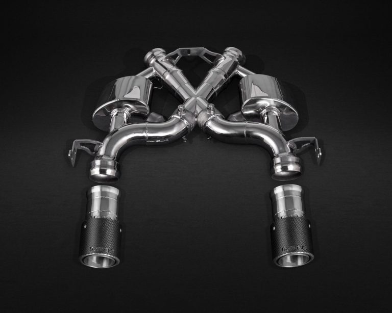 exhaust system McLaren 675LT Capristo Valved Exhaust + Tips CES3