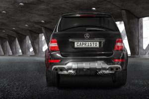 หม้อพักท้าย Mercedes AMG ML63 (W164) Capristo Valved Mufflers w Ceramic Tips CES3