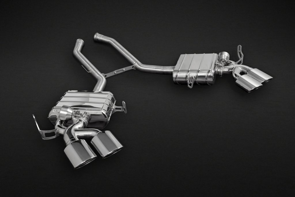 หม้อพักท้าย Mercedes AMG ML63 (W164) Capristo