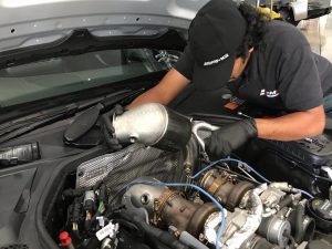ท่อดาวน์ไปป์ Mercedes AMG C63/S (W205) Capristo