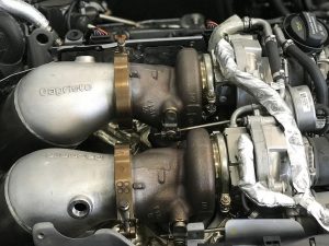 ท่อดาวน์ไปป์ Mercedes AMG C63/S (W205) Capristo Sport Cat Downpipes