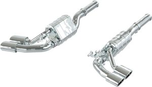หม้อพักท้าย Mercedes AMG G63 (W465) Capristo Valved Dual Mufflers OE Actuators